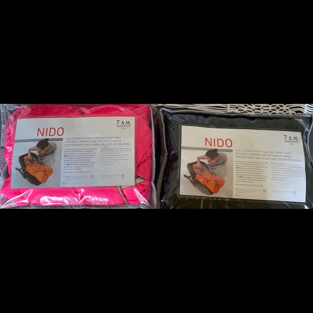 Infant Car Seat Cover! PINK